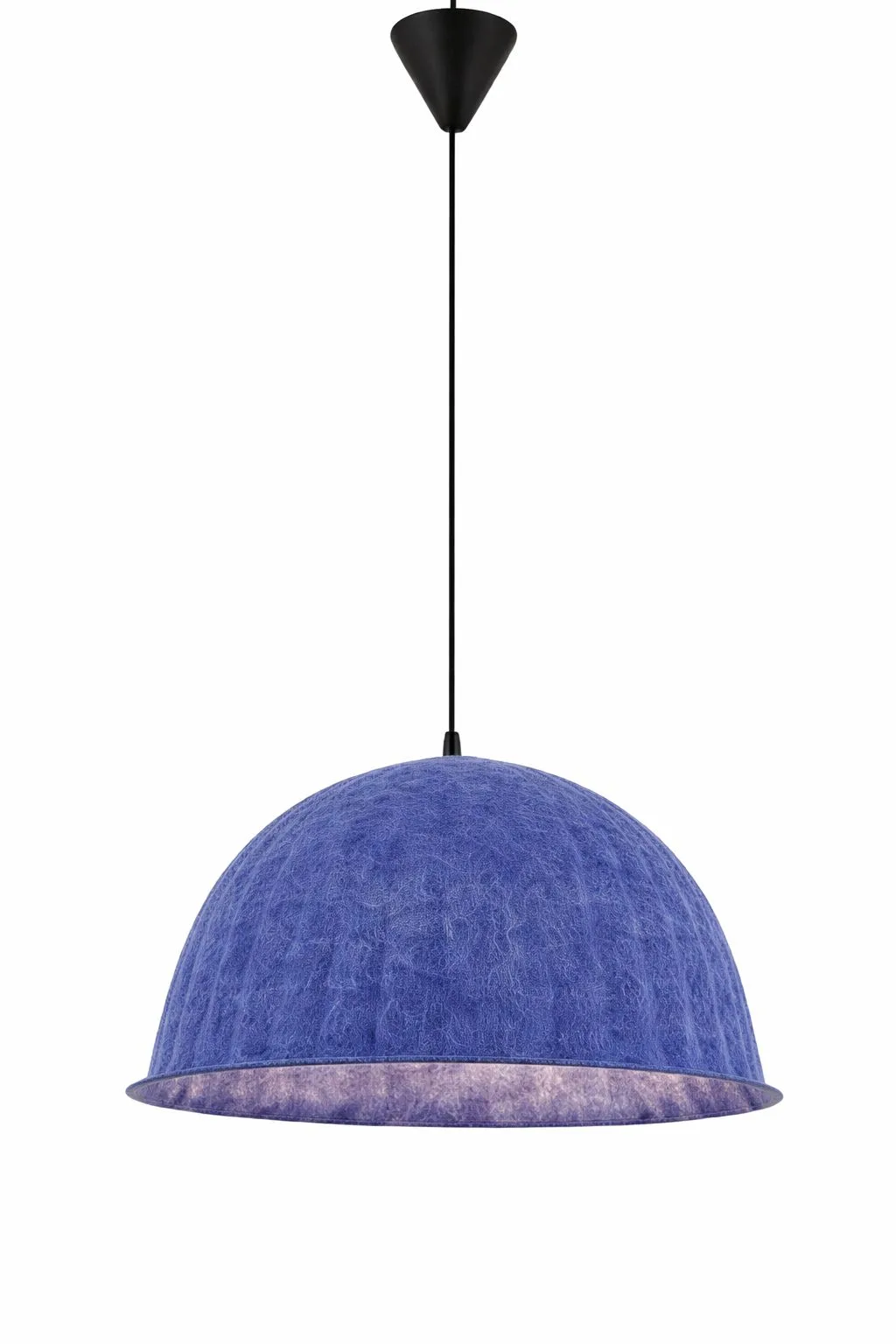 TEKLİ SARKIT AVİZE MAVİ ULUNAY 45 CM