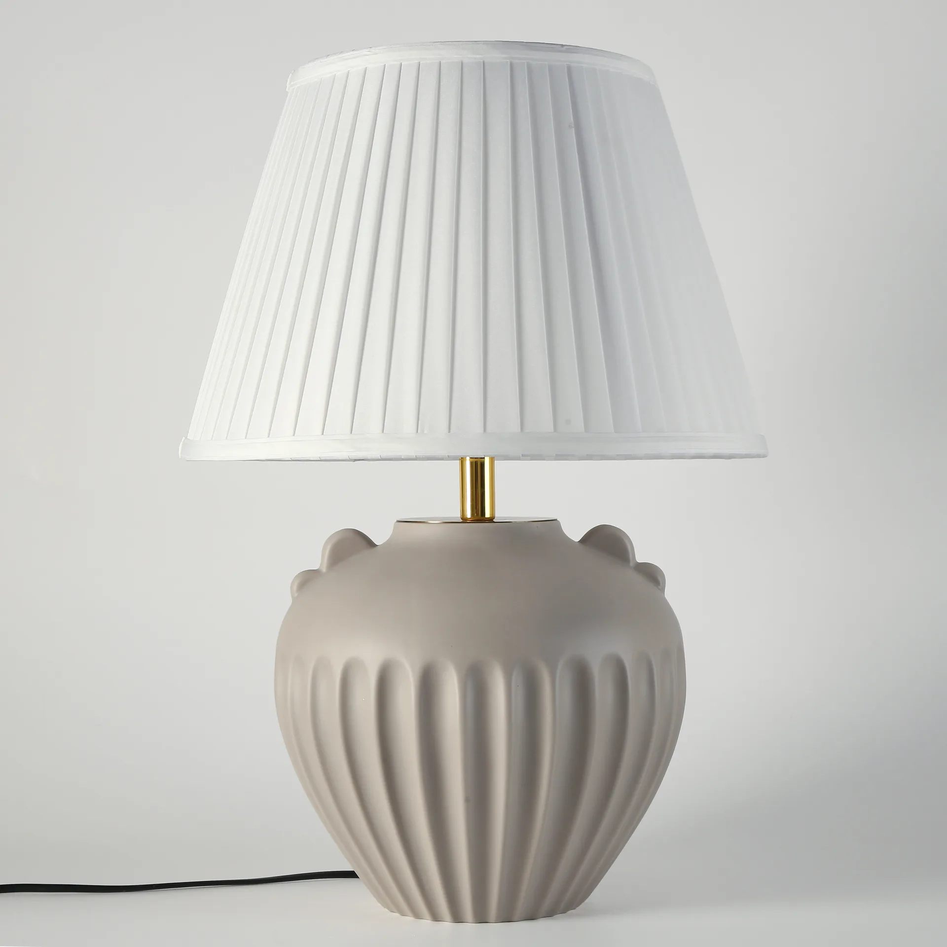 ANTIQUE KREM VAZO KISA ABAJUR  AK.JL0058