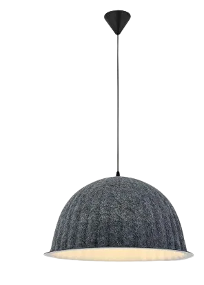 TEKLİ SARKIT GRİ AVİZE ULUNAY 45 CM
