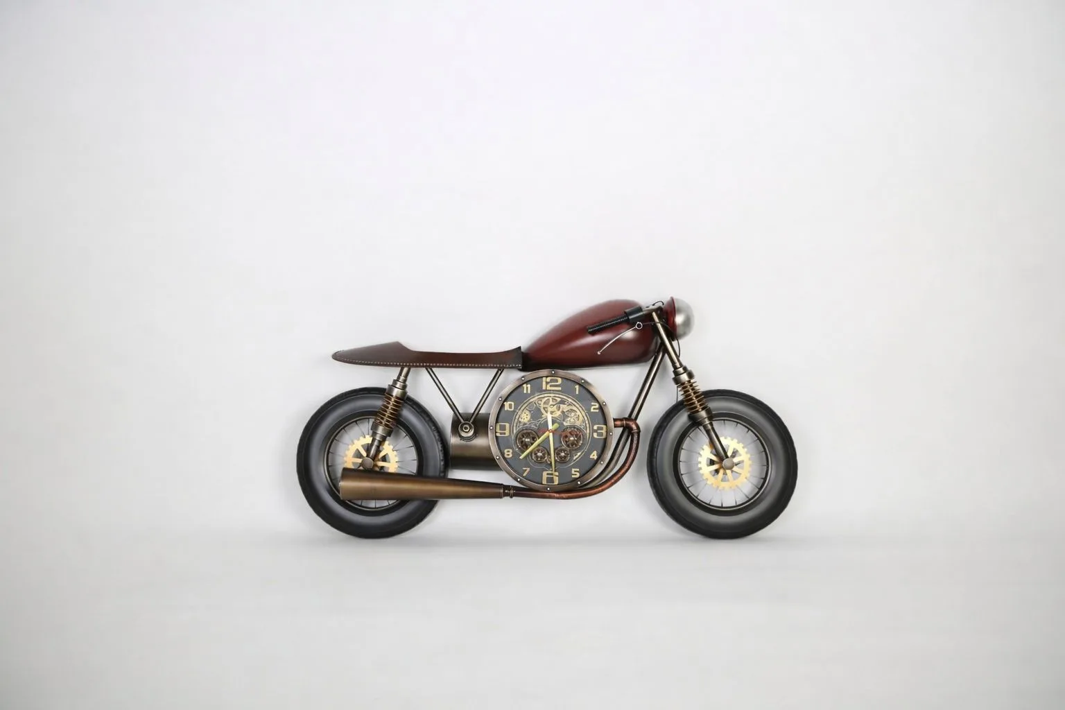 Lyon Metal Motosiklet Saat  AK.LE0104