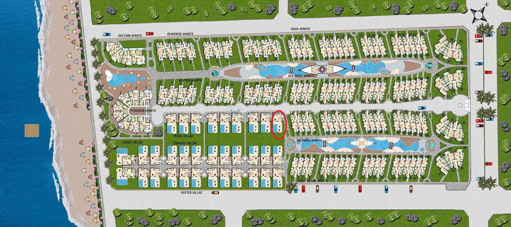 Villa Pearl 9 Denize Sıfır