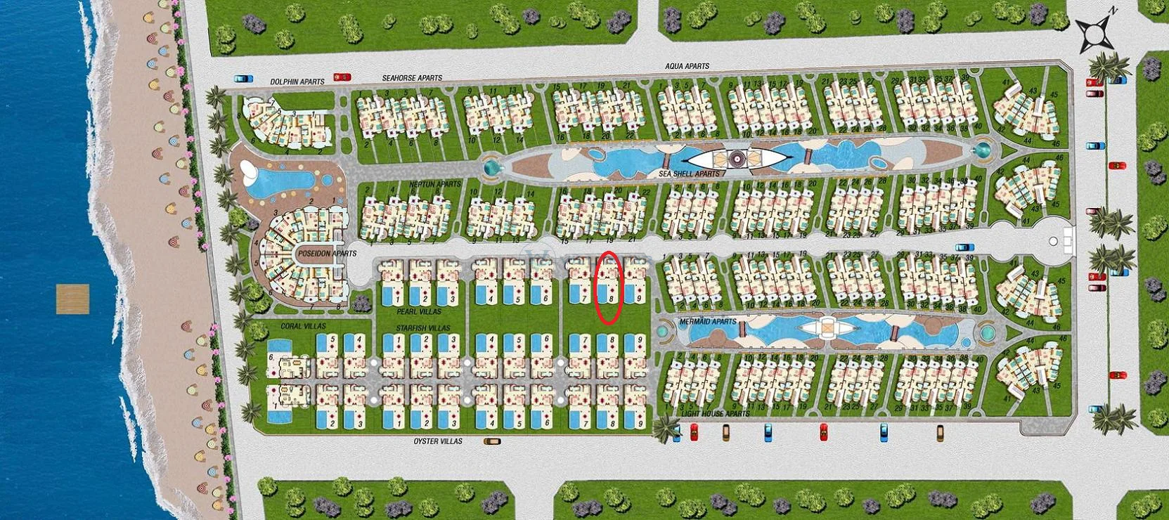 Villa Pearl 8 Denize Sıfır